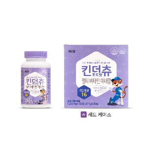 MIA 킨더츄 포도맛 240정 (2~4개월분)